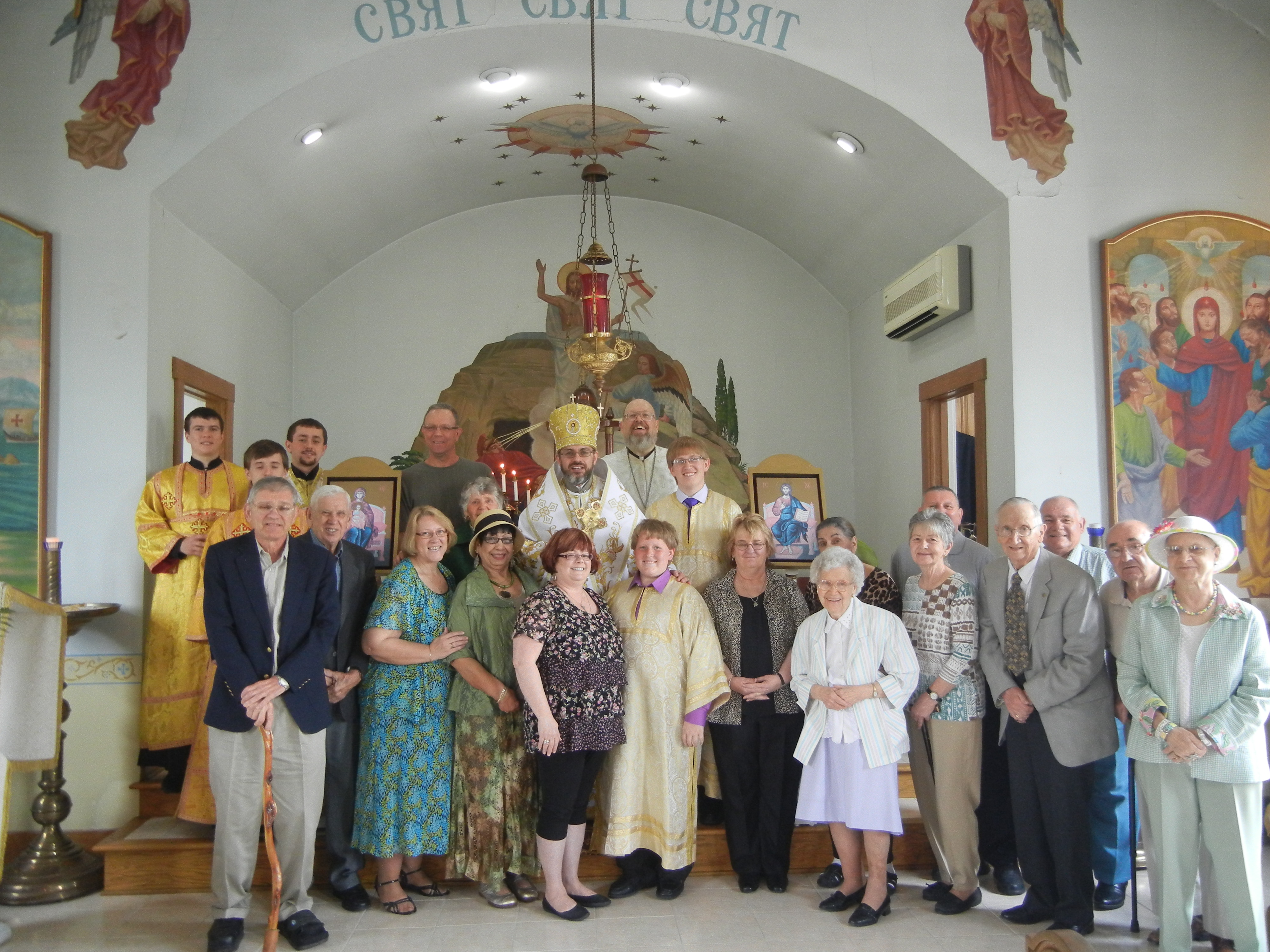 Bishop
                      Daniel Visits Slickville 05-06-2012