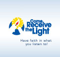 Come Receive the Light logo