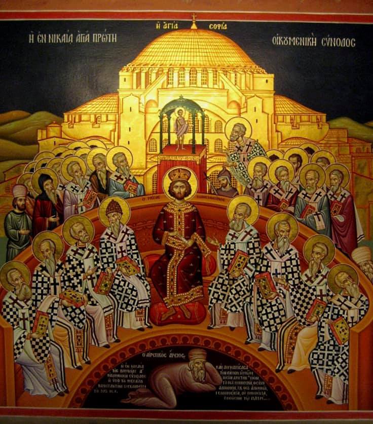 Fathers of the First Ecumenical Council
                          Icon